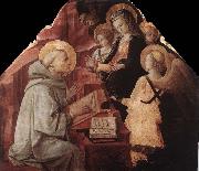 Fra Filippo Lippi The Virgin Appears to St Bernard oil painting picture wholesale